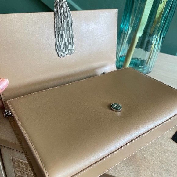 New Saint Laurent Kate Monogram Tassel Nuder - Picture 7 of 11